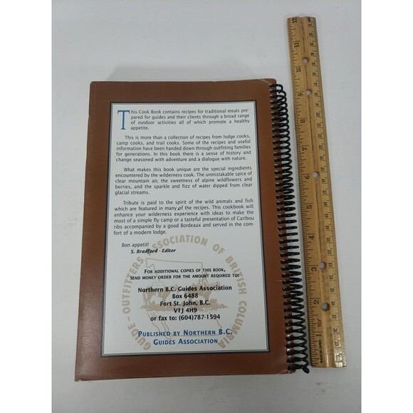 Recipes Kitchens & Camps Guide Outfitters of British Columbia Canada Cookbook - Picture 2 of 16